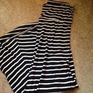 Striped Maxi Skirt